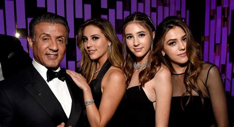 Who Are Sylvester Stallones Daughters Learn About All Three