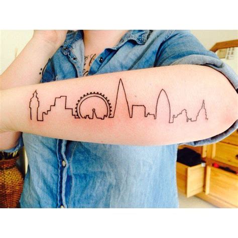 32 City Skyline Tattoos That Prove Home Is Where Your Ink Is Skyline