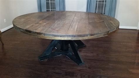 Round Dining Table For 8 10 Bing Rustic Round Dining Table Round