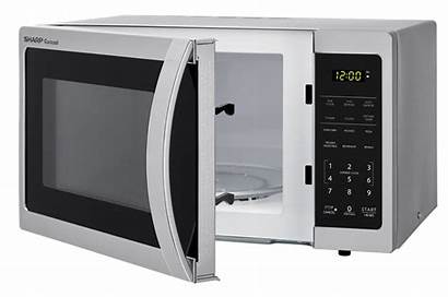 Microwave Sharp Microwaves Oven Countertop Stainless Steel