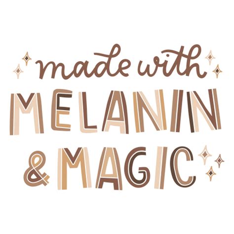 Made With Melanin And Magic Png And Svg Design For T Shirts