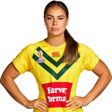 Official Womens Rugby League World Cup Profile Of Taliah Fuimaono For