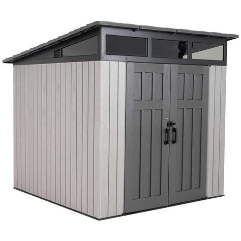 Lifetime X Dual Entry Heavy Duty Plastic Shed Garden Sheds Hot Sex