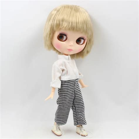 Fortune Days Nude Blyth Doll Male Doll Series No BL Blonde Hair Male Joint Body Suitable For
