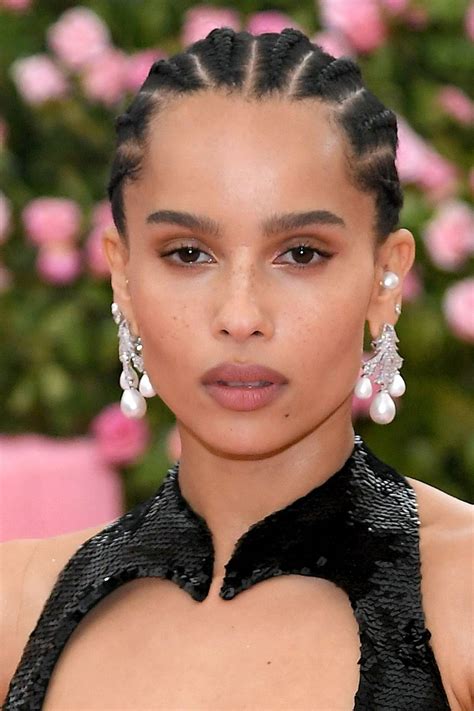 Zoe Kravitz Best Hair And Makeup Looks Of All Time Glamour Uk