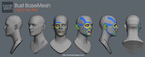 Daily Sculpt And Wip Bust Base Mesh