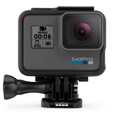Is a compact digital camera used for action sports & travel photography released in september of 2017. GoPro HERO6 Black CHDHX-601 B&H Photo Video