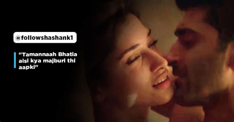 Such A Moral Downfall Fans React To Tamannaah Bhatia S Steamy Scenes In Web Series Jee Karda