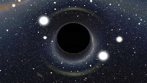 Scientists Detect Light From Behind Black Hole India Tv