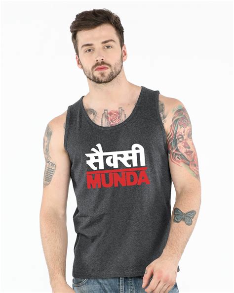 Buy Sexy Munda Vest For Men Grey Online At Bewakoof