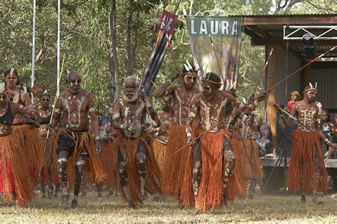 Pormpuraaw Dancers Laura Aboriginal Dance Festival Australia