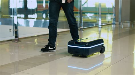 Smart Luggage That Follows You Premieres At Ces