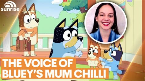 Meet The Voice Of Blueys Mum Chilli 7news
