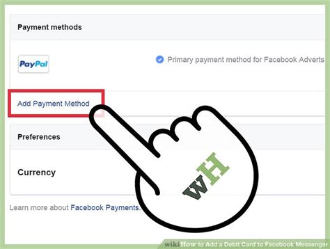 It is similar to a credit card, but unlike a credit card, the money is immediately transferred directly from the cardholder's bank account to pay for the transaction. How to Add a Debit Card to Facebook Messenger: 12 Steps