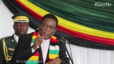 President Emmerson Mnangagwa Meets Members Of The Inter Denominational Council Of Churches