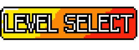 Level Select Button Pixel Art Maker