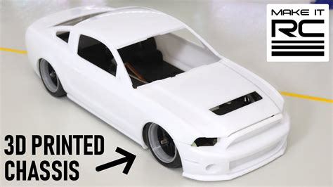 3d Printable Ffr Sc1 124 Scale Rc Chassis For Revell Shelby Gt500