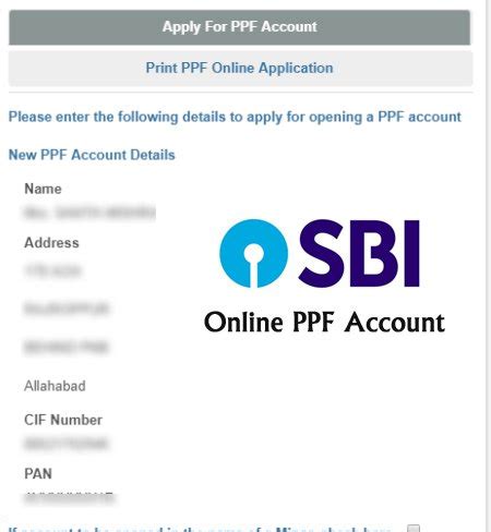 How To Open PPF Account Online In SBI
