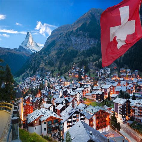 Zermatt Village With View Of Matterhorn In The Swiss Alps Travel Off Path