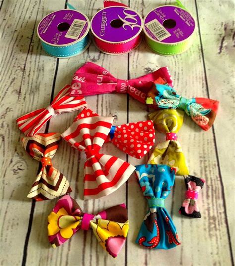 Bow Sewing Pattern Free Fabric Bow Diy Sew Crafty Me