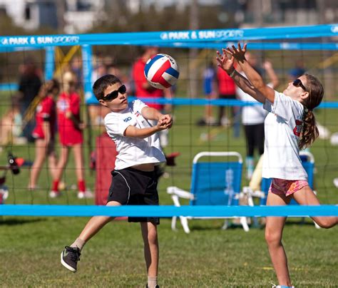 Spectrum Usyvl Portable Youth Outdoor Volleyball Set Official Usyvl
