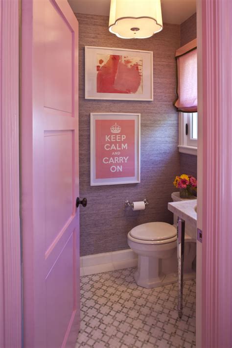 Save the pink bathrooms — in england, too! 40 vintage pink bathroom tile ideas and pictures 2020