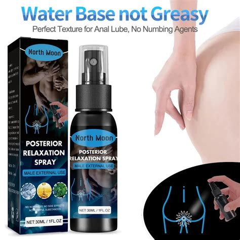 Silk Sex Anal Lubricant Analgesic Posterior Relaxation Spray Water