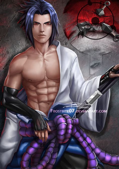 After his older brother, itachi , slaughtered their clan. Denise Habing - Sasuke Uchiha