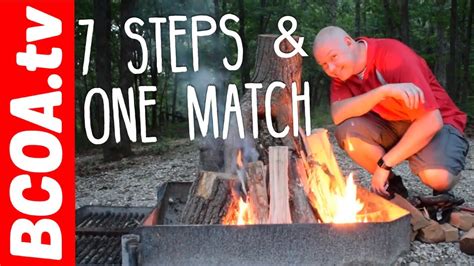How To Campfire Seven Steps I Used To Start This Campfire With One