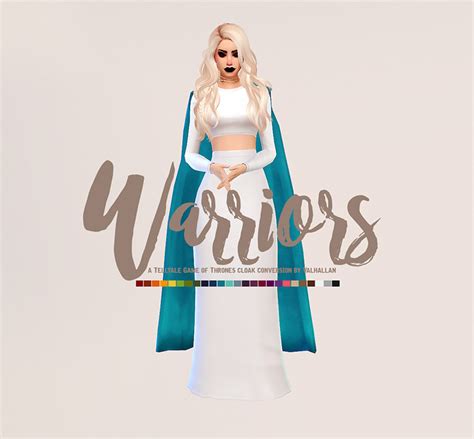 Sims 4 Capes And Cloaks Cc All Free All Sims Cc