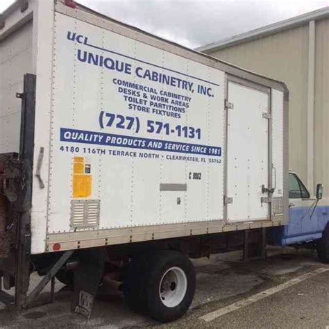 Ford Box Truck With Lift Gate 1997 Van Box Trucks