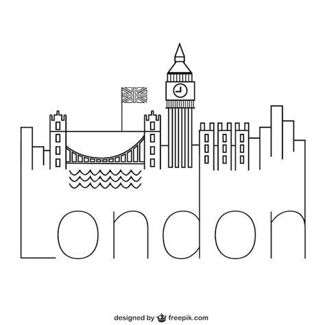 Logo De Londres Vector Premium