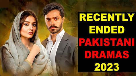 Top 8 Recently Ended Pakistani Dramas Must Watch Right Now Youtube