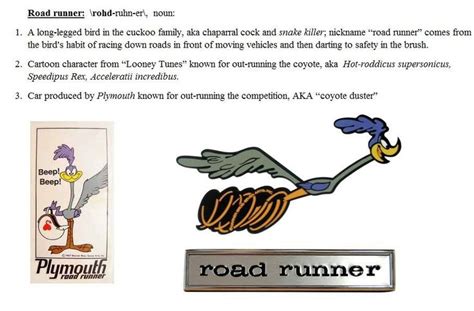 17 Best Images About Roadrunner On Pinterest Runners Mopar And The Road