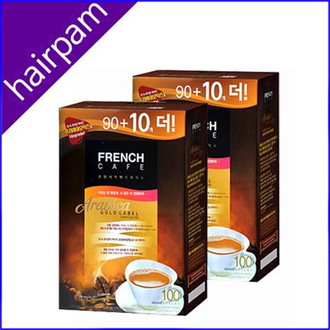 티몬월드 Namyang Dairy French Cafe Instant Coffee Mix Arabica Gold Label