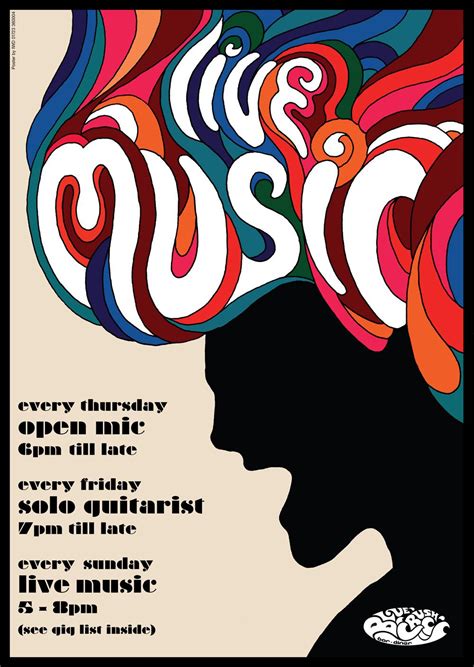 Live Music Poster Event Poster Design Poster Design Inspiration