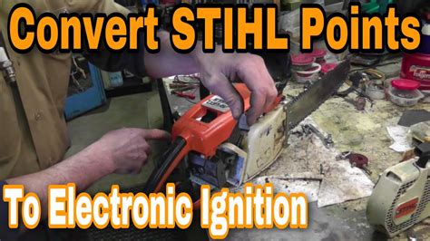 convert stihl     points  condenser