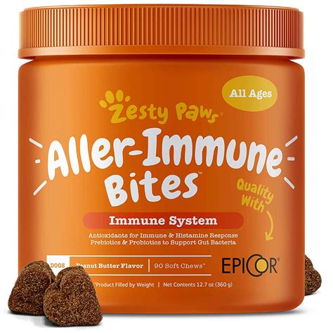 Buy Uk Dog Allergy Immune 90 Chew Treats Pet Seasonal Allergies Anti Itch
