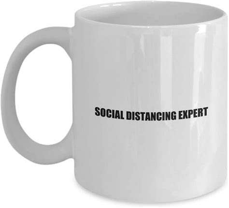 For Quarantine Mug Social Distancing Expert Gag T