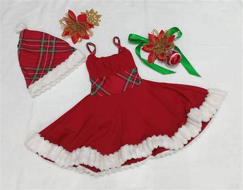 Santa Dress With Hat And Santa 3 In 1 Outfit Lazada Ph