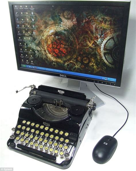 Who Needs A Keyboard When You Can Plug A Typewriter Into