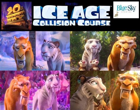 Ice Age Collision Course Diego And Shira Film Picture