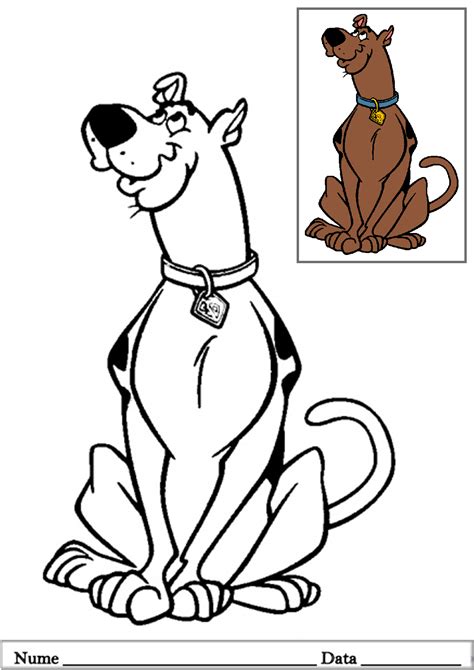Desene De Colorat Scooby Doo Qbebe Planse Si Imagini De Colorat My Xxx Hot Girl