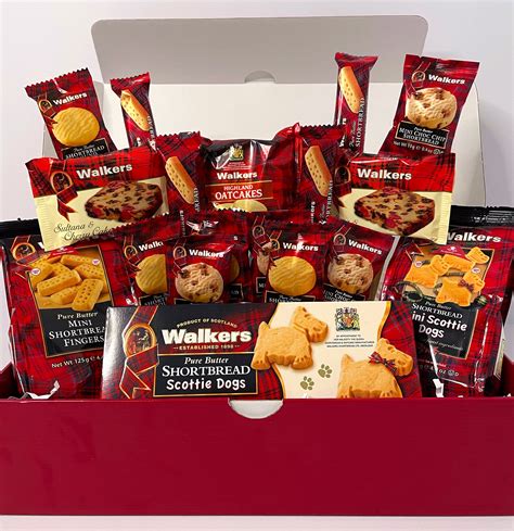 Walkers Shortbread Luxury Mixed Selection Gift Box Hamper Etsy