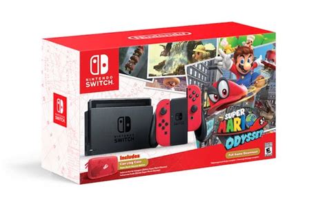 Instead of making a new mario kart for the nintendo switch, nintendo brought mario kart 8 to its. Super Mario Odyssey Special Edition Nintendo Switch Bundle ...
