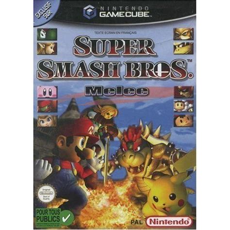 Super Smash Bros Melee Gamecube Jeux Vidéo Rakuten