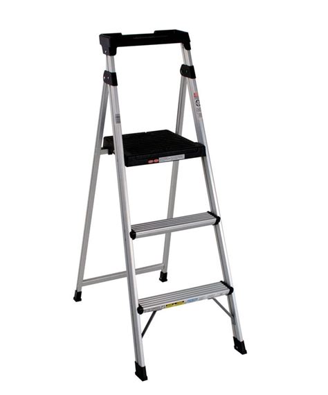 Cosco 5 Ft Aluminum Step Ladder 225 Lb Type Ii Vshe1329846 20 552 Abl