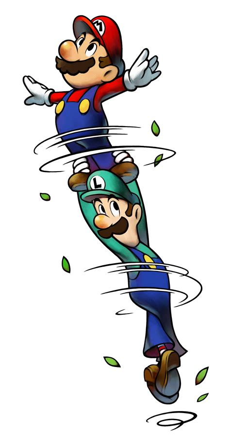 Image Mario And Luigi Spin Jump Mariowiki Fandom Powered By Wikia