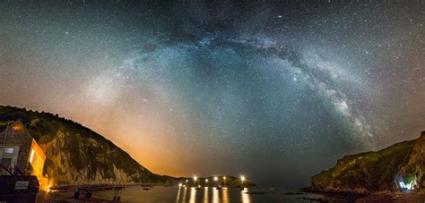 Milky Way Arch Above Lulworth Cove Dorsetscouser Photography