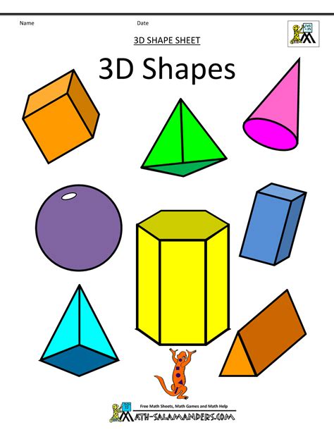 3 D Shapes